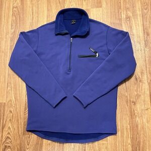 Vintage 90s Patagonia Jacket Women Large Purple Fleece Lined USA Made‎ Polartec